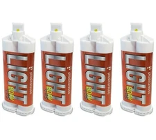 Dental Impression Material Light Body, Fast Set VPS (4 Cartridges) PVS Bite