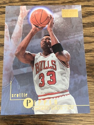 1996-97 Skybox Premier Basketball Scottie Pippen #18 Nice! Look   
