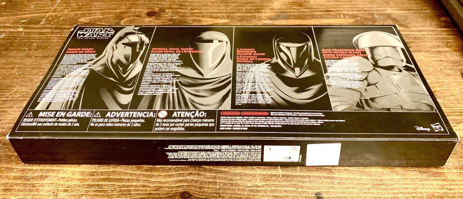 Star Wars The Black Series 6&rdquo; Guardians of Evil 4-Pack GameStop Exclusive NIB