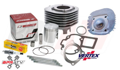 Best KFX80 KFX 80 Big Bore Kit 52mm +2 Overbore Cylinder Complete Top End Parts