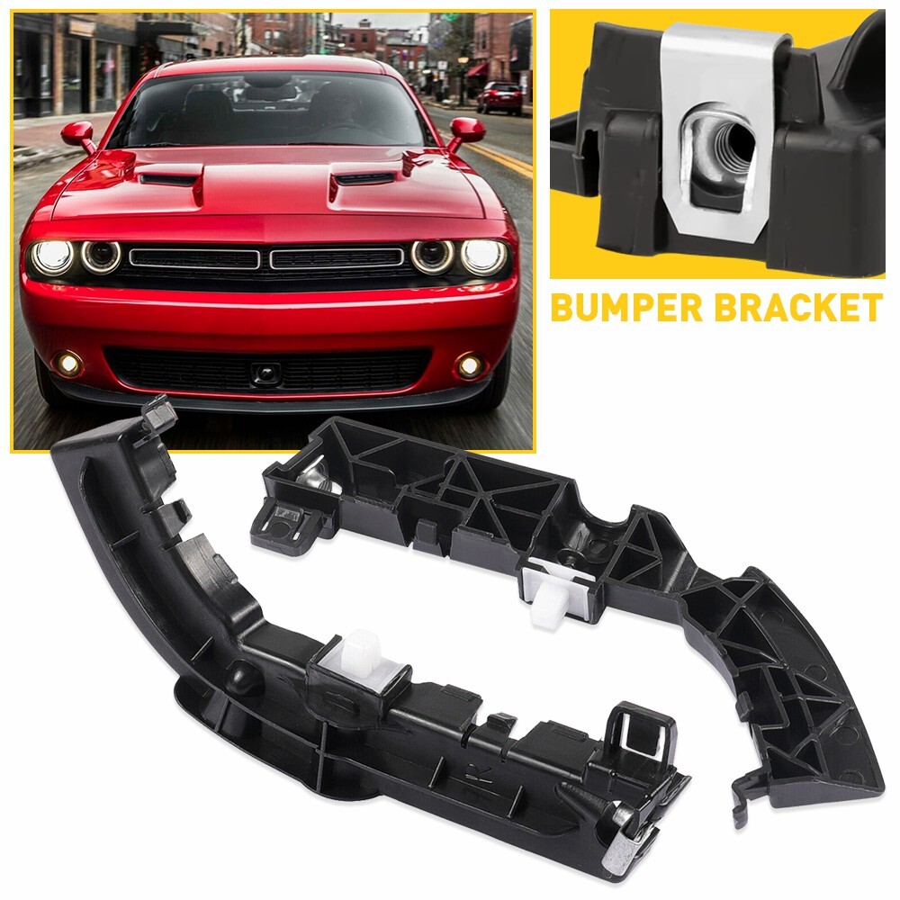 Support Supérieur De Pare-chocs Arrière Droit Pour Dodge Challenger 2008-2021 - Neuf - Noir
