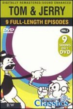 Tom & Jerry - Vol 1 - (DVD, 9 Episodes) Disc Only