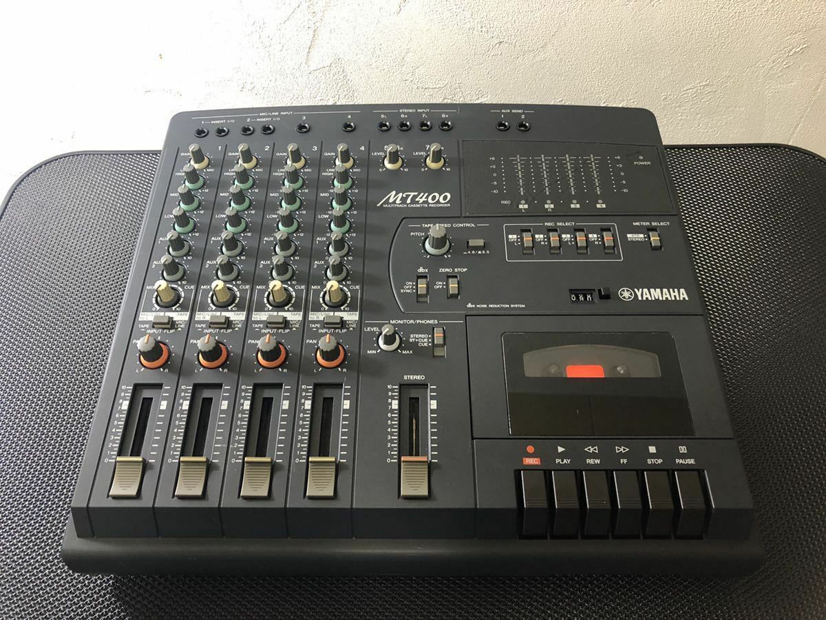 YAMAHA MT400 MTR Multitrack 4 track Cassette Tape Recorder