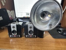 Lot of 12 Vintage, Retro, Antique Cameras...Brownie, Bell  Howell, Kodak