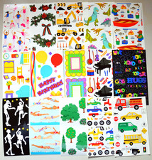 Mrs Grossman - Fifteen Full 4x6 inch Sticker Sheets Lot