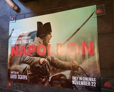 2 X Napoleon - 30”x40” Cinema Quad Posters  / Dbl Sided / Joaquin Phoenix🔥🔥🔥