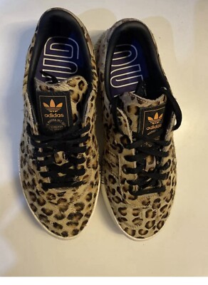Adidas Sambarose Animal Print Fur