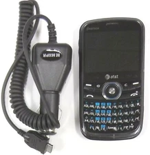 Pantech Link P7040 / Vega Link - Black / Blue ( AT&T ) Cellular Phone - Bundled
