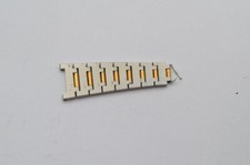 Bulgari Vintage Donna Acciaio Bracciale Riparazioni Segmento 18MM Acciaio/Oro