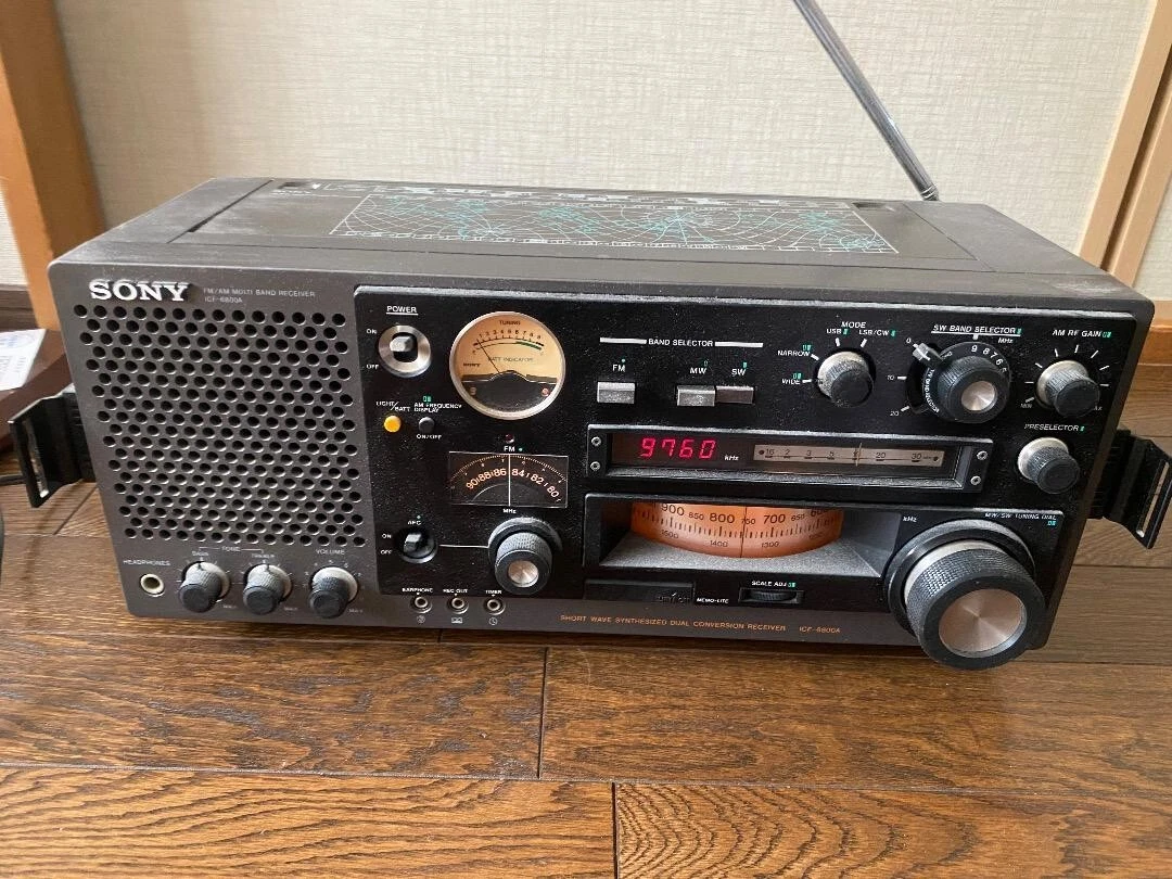 SONY ソニー ICF-6800A 31バンドマルチバンドレシーバー FM/中 정비제