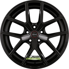 4x Momo RF01 stardust glossy black 9x20 ET29 - LK5/120 ML72.6 Felge Alu