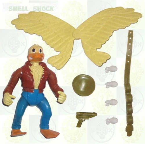 Teenage Mutant Ninja Turtles:1989 Action Figure Ace Duck COMPLETE