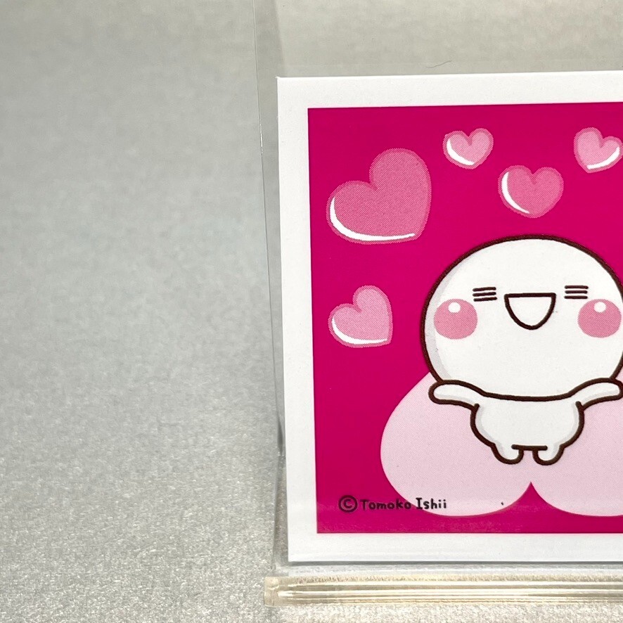Shiromaru Heart Tomoko Ishii Seal Sticker Limited Anime Japan