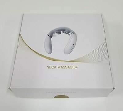 Neck Massager - With Heat, Intelligent Electric Pulse & Adjustable Cycle Speeds