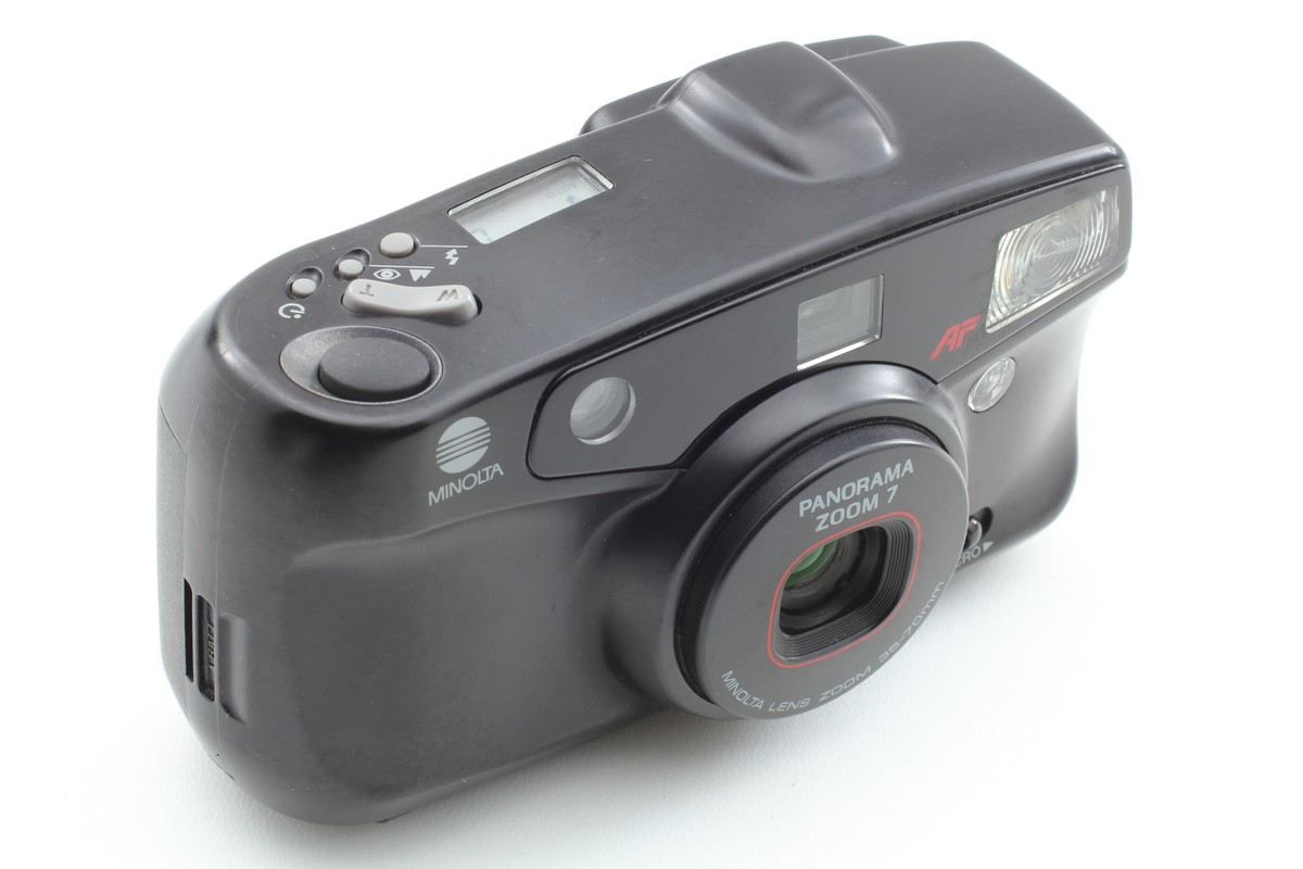 Near MINT] Minolta Panorama Zoom 7 Quartz Date Point&Shoot