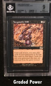 Urza's Saga Yawgmoth's Will BGS 9 (2210) Magic MTG