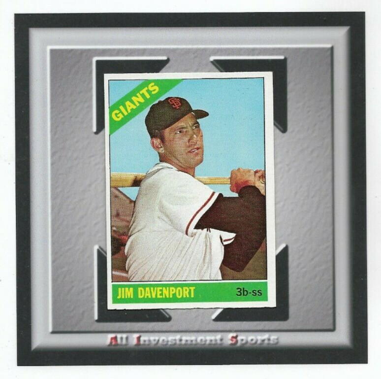 1966 OPC O-PEE-CHEE JIM DAVENPORT #176 NM **great baseball card** TD89