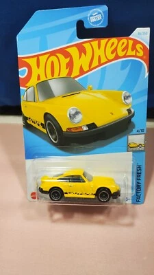 Hot Wheels Porsche 911 Carrera RS 2.7 Factory Fresh #4/10 Diecast 1:64 Scale