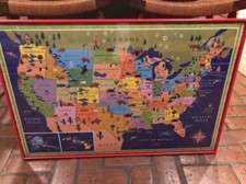 Fun United States Wall Map