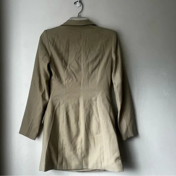 princess polly green blazer dress Princess Polly Palma Green Blazer Mini Dress 0