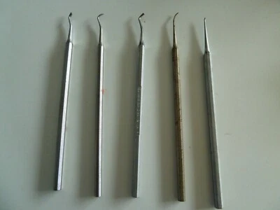 5 Dentists Tools Ideal for ceramic repairs Crafting Clay Small detail work D2 - Image 1 of 4