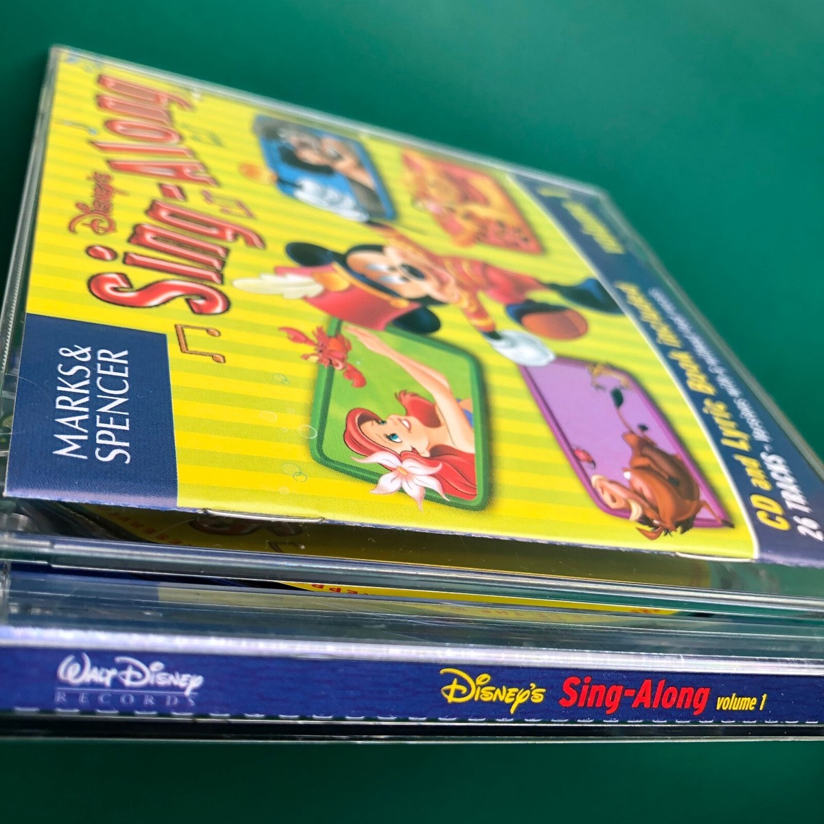 DISNEY'S SING-ALONG Vol. 1 Children's Animation Soundtracks CD