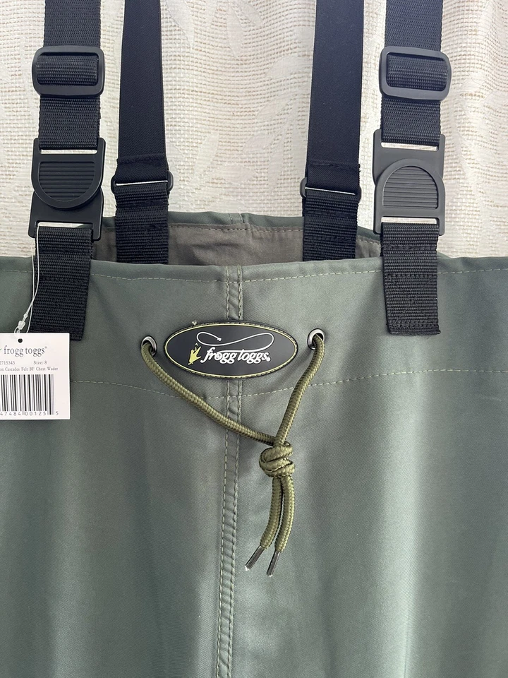 Frogg Toggs Cascades Fieltro BF Vadeador de Pecho - Talla 8 - Usado Foto 3 de 4