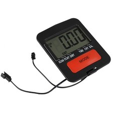 110g Rowing Counter Rowing Monitor Black LCD Display Plastic High Quality