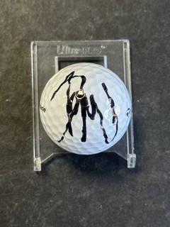 Francesco Molinari Signed TaylorMade 1 Golf Ball AUTO JSA COA