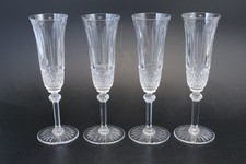 Verre cristal de Saint Louis model Tommy flûte Champagne PRIX À LA PIÉCE 20,5 cm