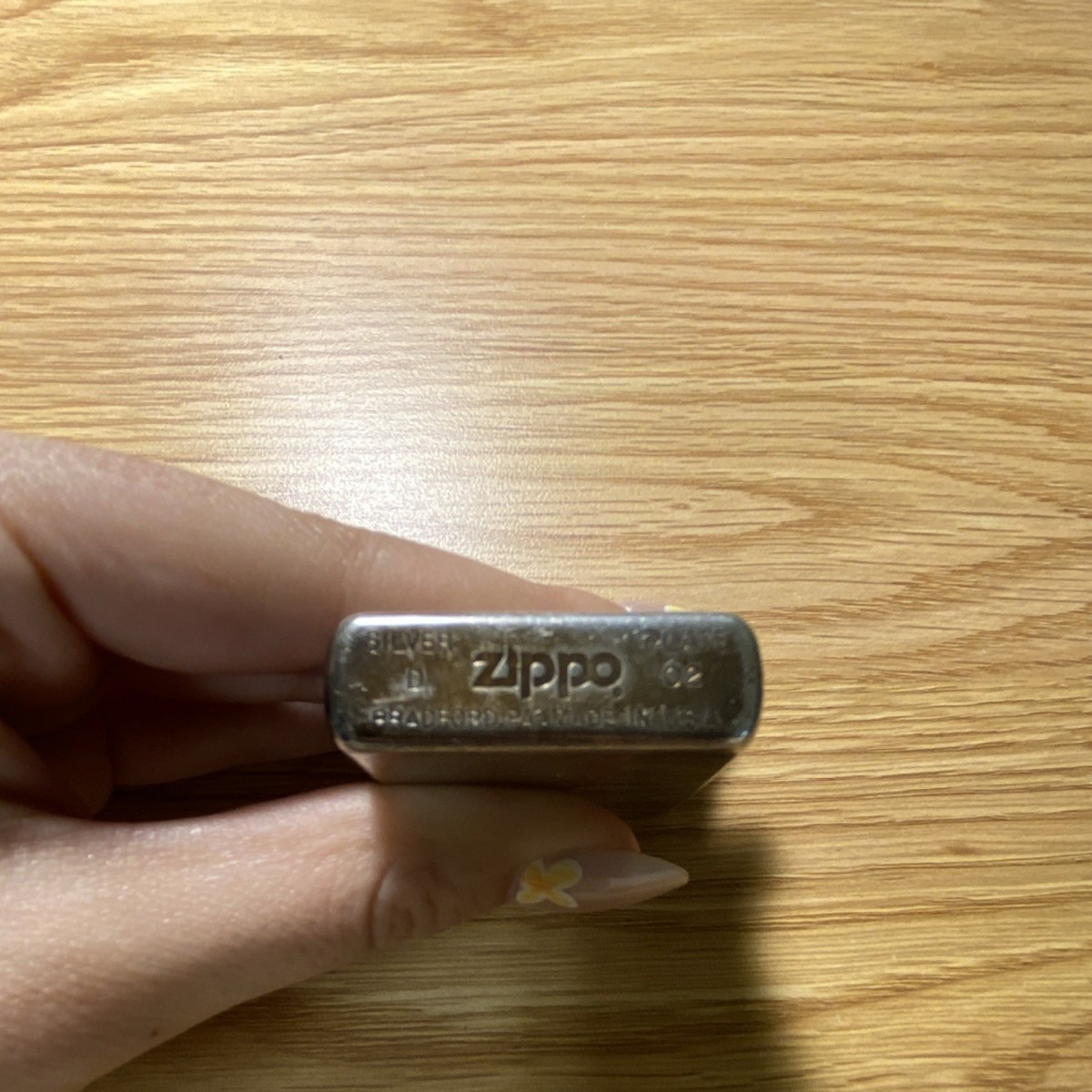 Zippo Sterling Silver Plated .925 2002 Vintage Lighter. CUSTOM 