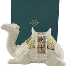 USA Made Lenox China Jewels CAMEL 1994 1st Yr Kneeling Nativity Figurine 1stQlty
