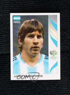 2006 Panini World Cup Album Stickers Lionel Andres Messi #185