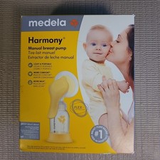 Medela Manual breast pump with Flex Shields Harmony Single Hand New SEALED