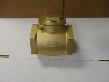 Horizontal Swing Check Valve 4 in Brass DN100
