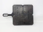 RE-SEASONED! Cliff Cornell x Griswold 9" CAST IRON Square Breakfast Skillet Pan