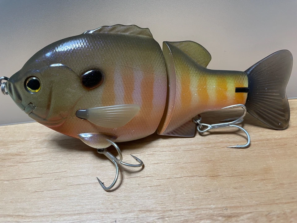 Señuelo deps Bull Shooter 160 hundimiento lento #11 desove branquia swimbait glidebait Foto 2 de 4