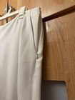 NEW WITHOUT TAG WOMEN RALPH LAUREN CULOTTE SHORTS WHITE SIZE 12 WITH SIDE ZIP — photo 3
