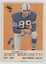 1959 Topps Gino Marchetti #109 HOF 06mi