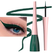 evpct 1Pcs Dark Green Liquid Eyeliner Waterproof Dark Green Eye Liners for Wo...