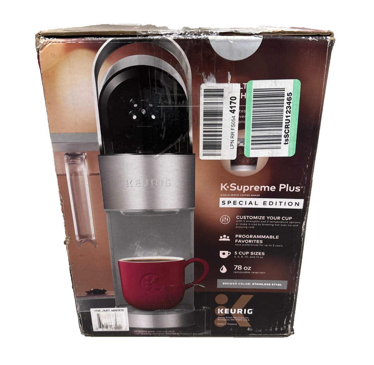 Plus Smart Coffee Keurig K Supreme Plus Single Serve Keurig Coffee
