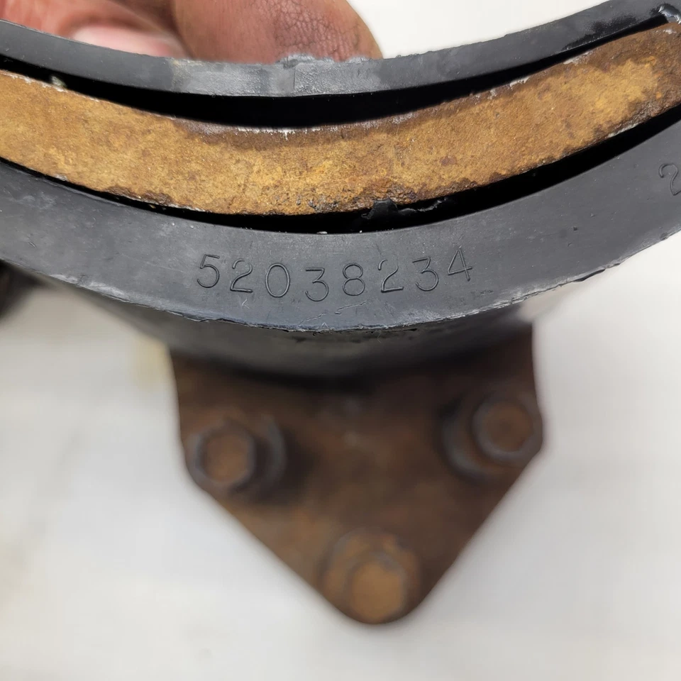 1994-02 Dodge Ram 2500 3500 Overload Leaf Spring Bump Stop Pair Block OEM - Image 4 of 4