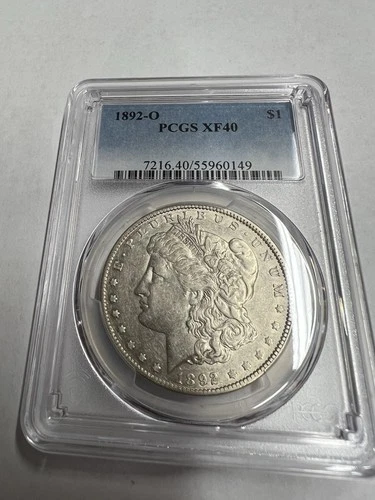 1892 O Morgan Dollar. PCGS XF40