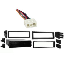 Fits Subaru Legacy Outback 95-99 Metra Single DIN Dash Kit with Harmony Harness
