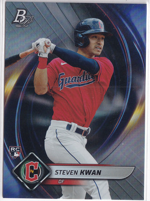 2022 Bowman Heritage #33 Steven Kwan RC (#2)