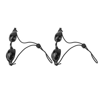 2pcs IPL Safety Glasses For Effective Eye Protection Black