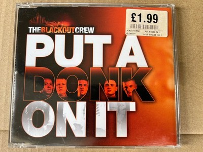 The Blackout Crew - Put A Donk On It UK 2008 single CD. Free uk Post