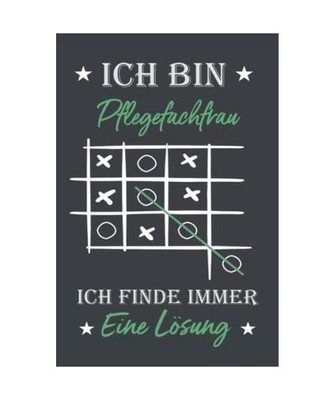 Ich bin Pflegefachfrau Ich finde immer eine Lösung: liniertes notizbuch Geschen