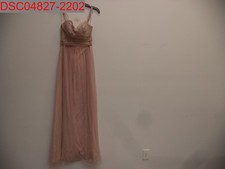 NWOT - Watters & Watters Women's Rosewood Isadore Sequin Tulle Gown Dress, Sz 2