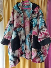 Poseer Cosido PoCo-DeSiGn Knaller-Mantel Lagenlook, Einheitsgröße 46 - 54 BIB